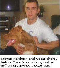 Steven Hardwick and Oscar